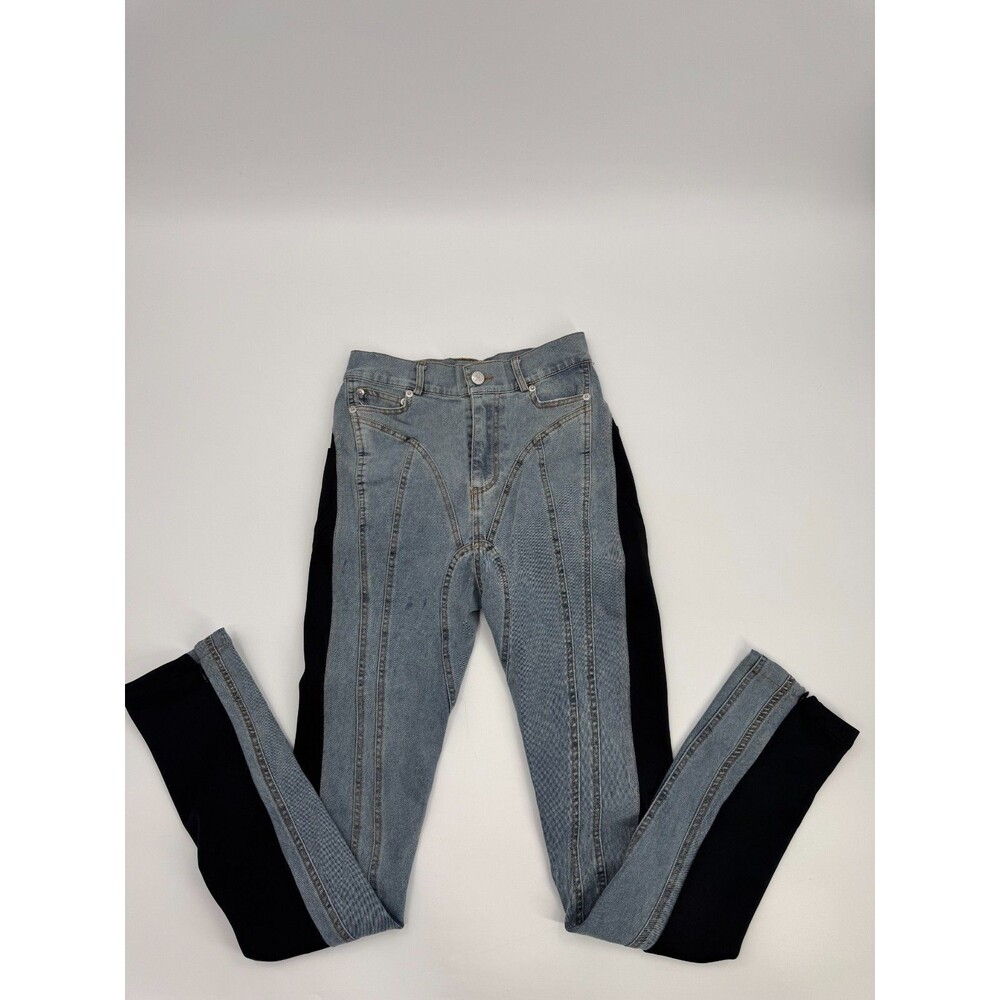 Dream Architect Stretch Giant Skinny Jeans Women's Small Blue Zone Planet Preppy